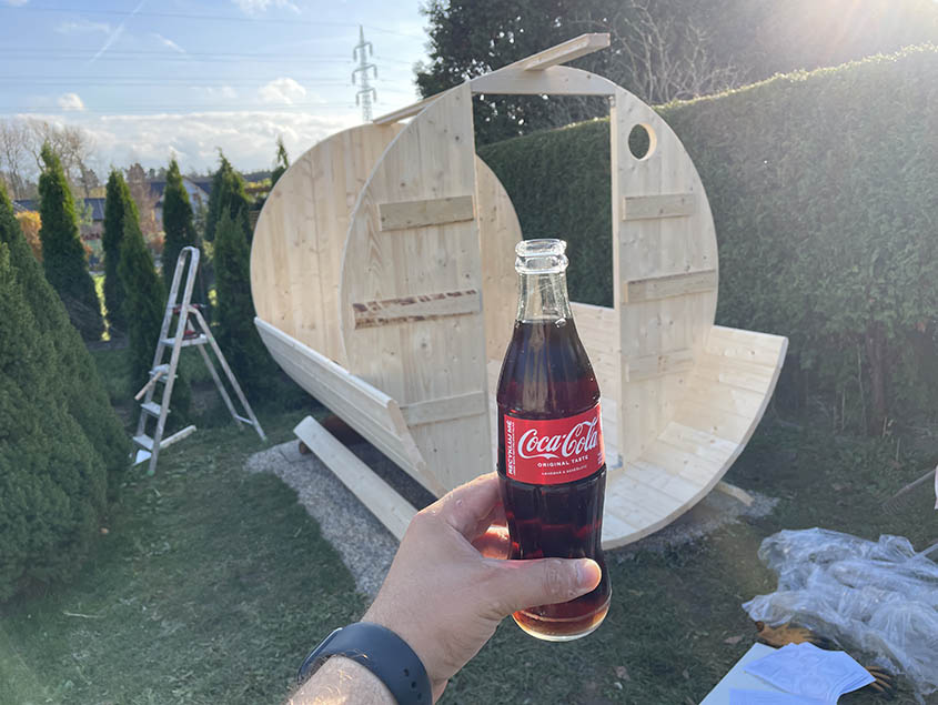 kuva 4 Kuinka rakennetaan tynnyrisauna itse Asiakaskokemus