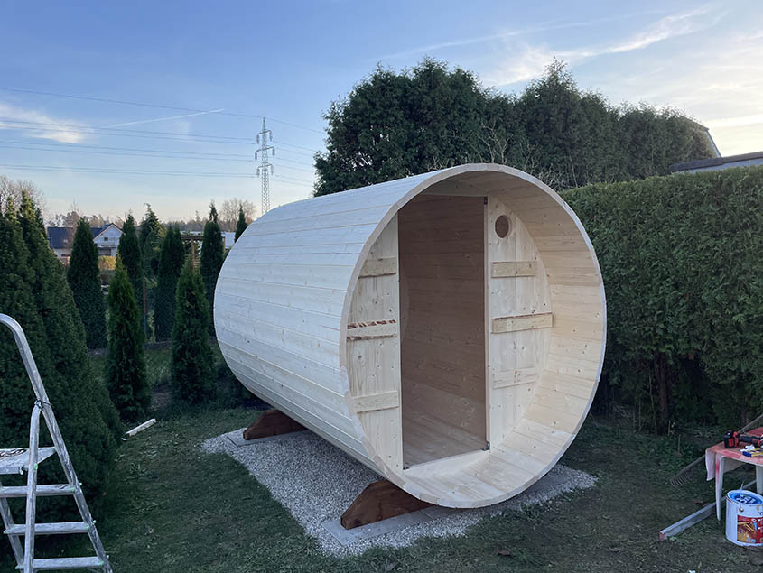 kuva 5 Kuinka rakennetaan tynnyrisauna itse Asiakaskokemus