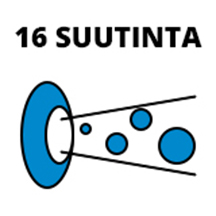 16 suutinta vesihierontaan