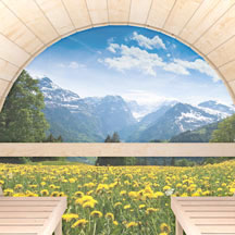 Pyöreä maisemaikkuna