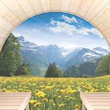 Pyöreä maisemaikkuna