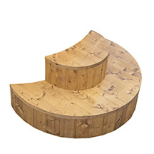 LUX portaat (lämpöpuu)