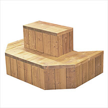 LUX portaat (lämpöpuu)