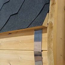 Kattohuovan tippalukko 2 kpl